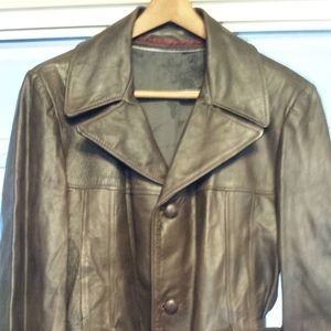 Leather Coat